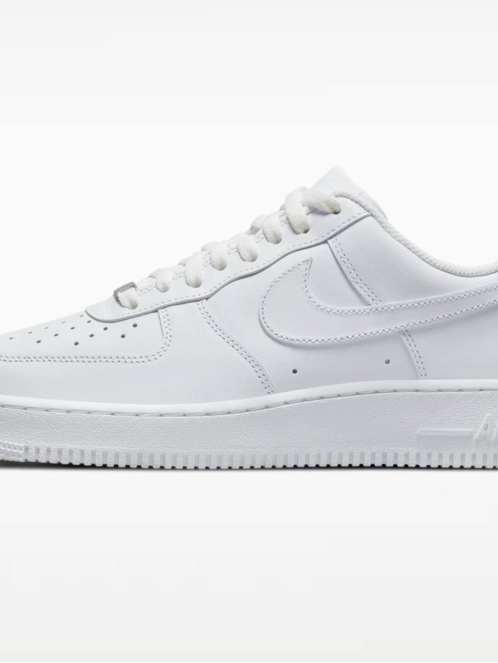 Nike All-White Air Force One Low Top Sneaker men’s  size 13